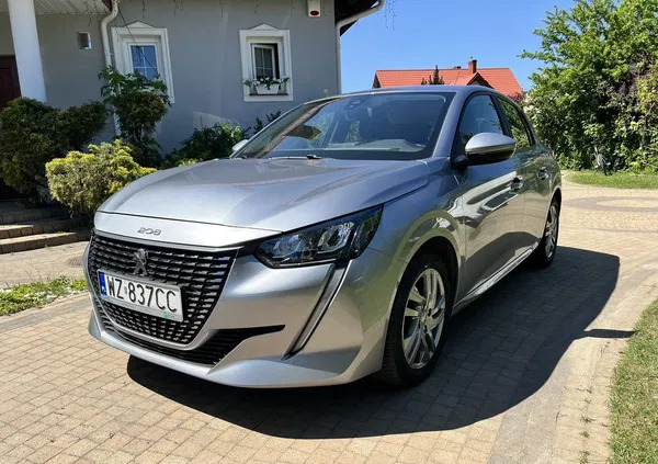 łódzkie Peugeot 208 cena 46900 przebieg: 129000, rok produkcji 2020 z Łask